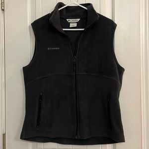 Columbia womens vest black large